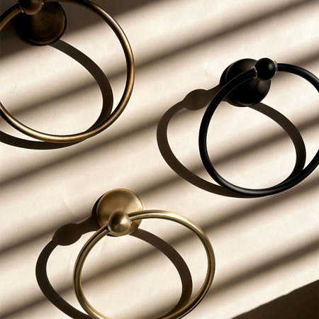 Wieszak Na Ręczniki Metalowy Retro Ring Kolory