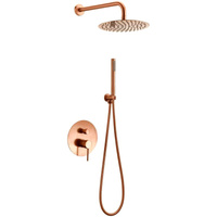 Zestaw Natryskowy Podtynkowy Lungo Rose-Gold