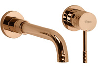 Bateria Umywalkowa Podtynkowa Lungo Diamond Miedziana + Box