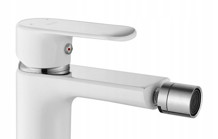 Bateria Bidetowa Bloom Biała Chrom