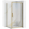 Kabina Prysznicowa Rapid Swing Złota Szczotkowana