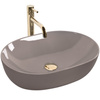 Umywalka Nablatowa Lisa 49 Beige Shiny