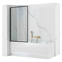 Parawan Nawannowy Czarny 80 cm LAGOS FIX