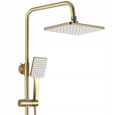 Zestaw Natryskowy Prysznicowy Hass Złoty Szczotkowany
