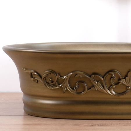 Umywalka Nablatowa Retro Wilma Rustic