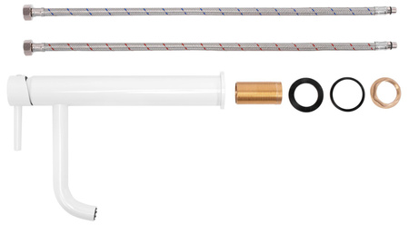 Bateria Umywalkowa Lungo White Wysoka