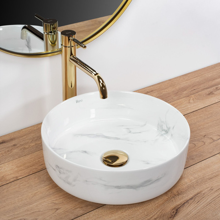 Umywalka Nablatowa Sami Nature Marble