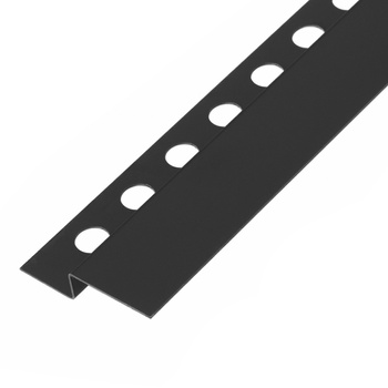 Listwa Brodzikowa Czołowa 120 cm Czarny