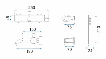 Bateria Wannowa Lungo Miedź