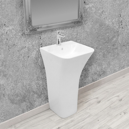 Umywalka Wolnostojąca Ceramiczna Ada Slim