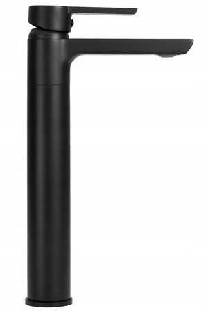 Bateria Umywalkowa  Argus Czarna Wysoka
