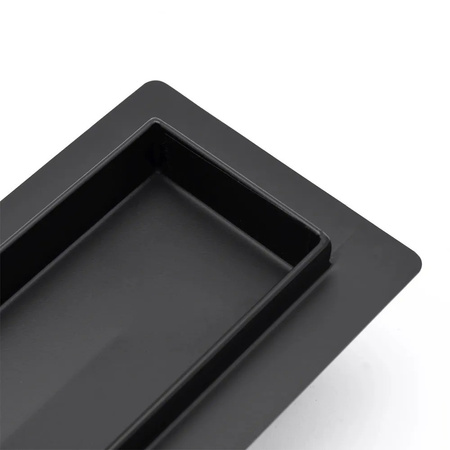 Odpływ Liniowy Greek Pro Czarny Mat