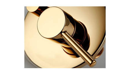 Zestaw Natryskowy Podtynkowy Lungo Złoty