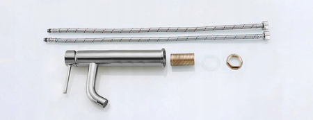 Bateria Umywalkowa Lungo Chrom Wysoka