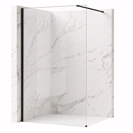 Ścianka Prysznicowa Flexi Czarny Mat