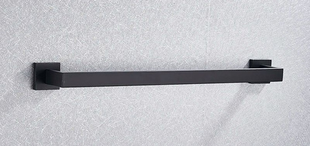 Wieszak Na Ręczniki Jednoramienny 55 cm Erlo 01 Czarny
