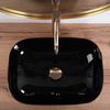Umywalka Nablatowa Ceramiczna Belinda Gold Brush