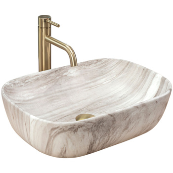 Umywalka Nablatowa Ceramiczna Belinda Ash
