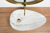 Umywalka Nablatowa Greta 65 Bianco Shiny