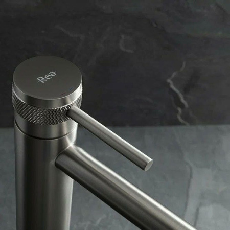 Bateria Umywalkowa Lungo Grip Tytan Wysoka