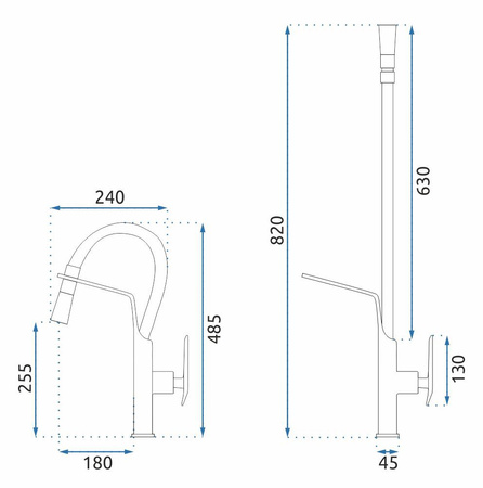 Bateria Kuchenna Castor Czarna