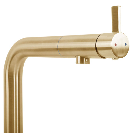 Bateria Kuchenna Cole Złota Szczotkowana