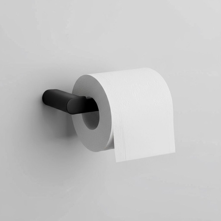 Komplet Wieszaków Łazienkowych 4 Elementy Mati Czarny Mat