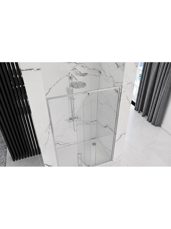 Drzwi Prysznicowe Otwierane Rapid Swing Chrom