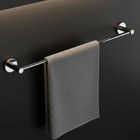 Wieszak Łazienkowy Jednoramienny 5601 Leo Chrom