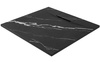 Brodzik Prysznicowy Bazalt Carrara Black 90 x 90 cm