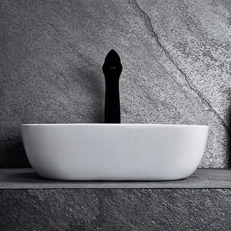 Umywalka Nablatowa Tracy Biała