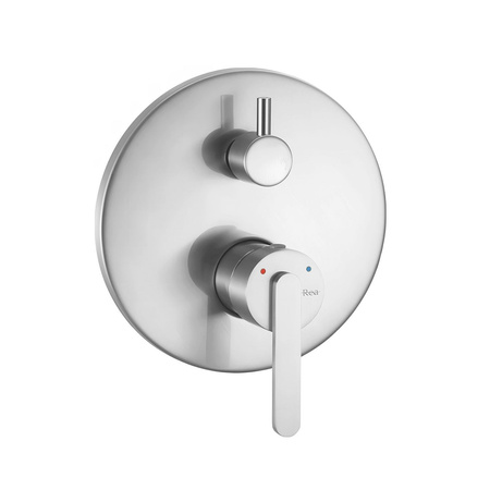 Zestaw Prysznicowy Podtynkowy Ontario Nikiel Szczotkowany + BOX