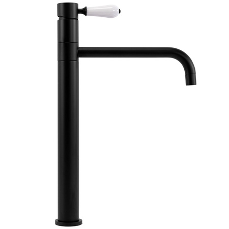 Bateria Umywalkowa Serra Czarna Wysoka
