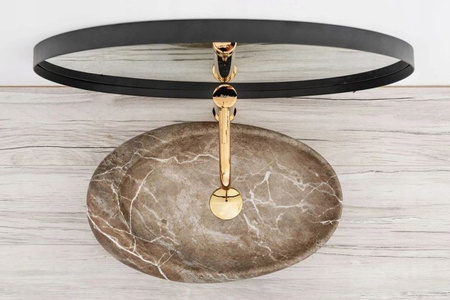 Umywalka Nablatowa Roxy B Stone Nature