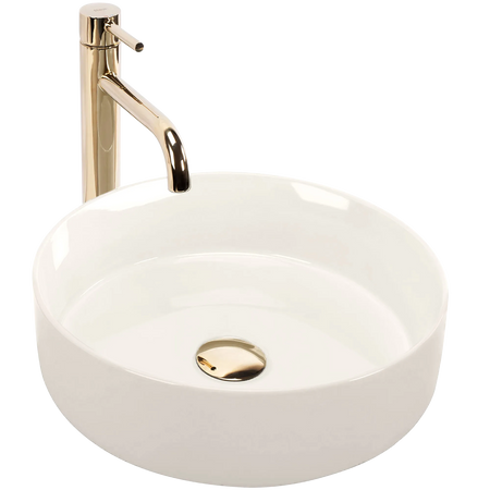 Umywalka Nablatowa Sami Ecru