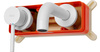 Bateria Podtynkowa Lungo White Biała