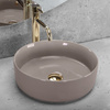 Umywalka Nablatowa Sami Beige Shiny