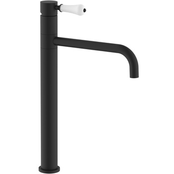 Bateria Umywalkowa Serra Czarna Wysoka
