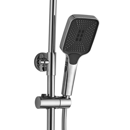 Zestaw Natryskowy Helix Chrom