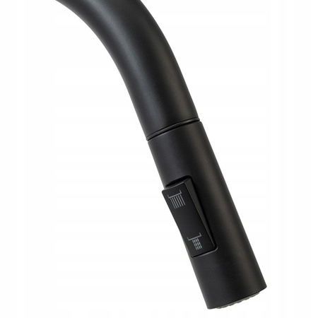 Bateria Kuchenna Fresh Black Matt Wylewka