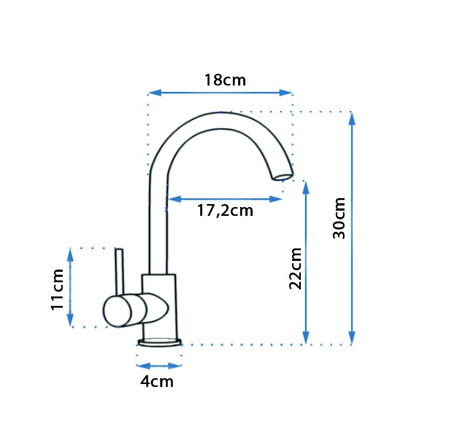 Bateria Kuchenna Łazienkowa Talisa Złota