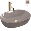 Umywalka Nablatowa Lisa 49 Beige Shiny