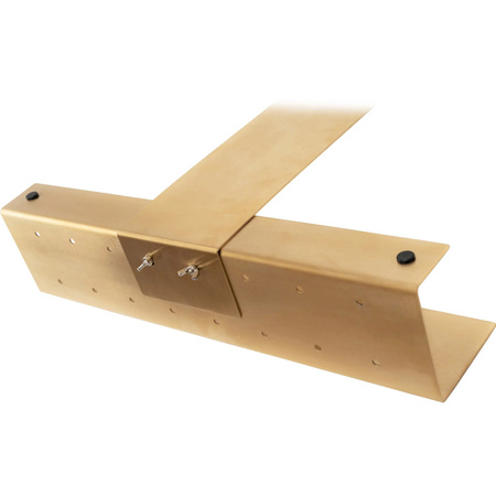 Półka Wieszak Na Ściankę Prysznicową Tori Złota Szczotkowana