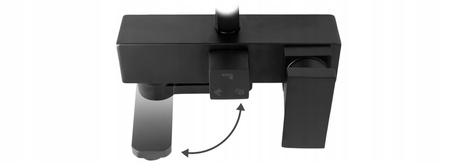 Zestaw Prysznicowy Natryskowy Czarny JACK BLACK