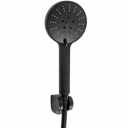 Bateria Wannowa Ścienna Polo Czarna Złota