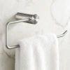 Wieszak Łazienkowy Jednoramienny Prism Nikiel Szczotkowany