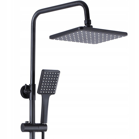 Zestaw Natryskowy Prysznicowy Hass Black Czarny