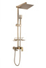 Zestaw Prysznicowy Natryskowy JACK Złoty Szczotkowany
