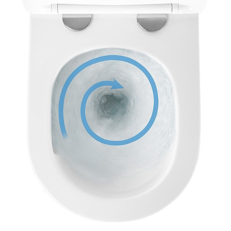 Misa WC Podwieszana Carlo Mini Tornado NFQ Biała