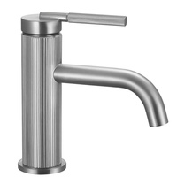 Bateria Umywalkowa Argon Nikiel Szczotkowany Niska